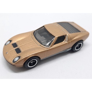 รถเหล็ก MATCHBOX แลมโบกินี MIURA P400S - 1968 สีบรอนด์ทอง