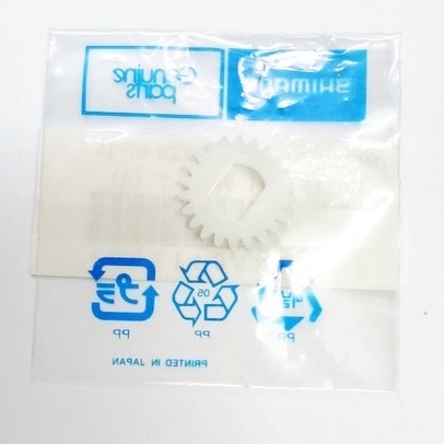 เฟืองขาว เกลี่ยสาย SHIMANO CARDIFF 100-200 , AXIS 100 ใส่บริเวณแกนเสาเฟือง (10J73) (BNT2480 )