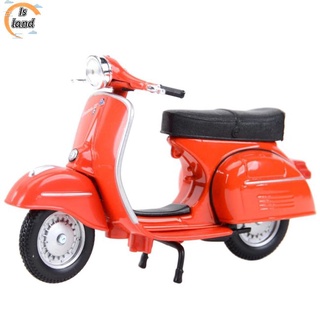 โมเดลรถยนต์ Maisto 1:18 Piaggio Vespa Static Die Cast Vehicles ของเล่นสําหรับเด็ก