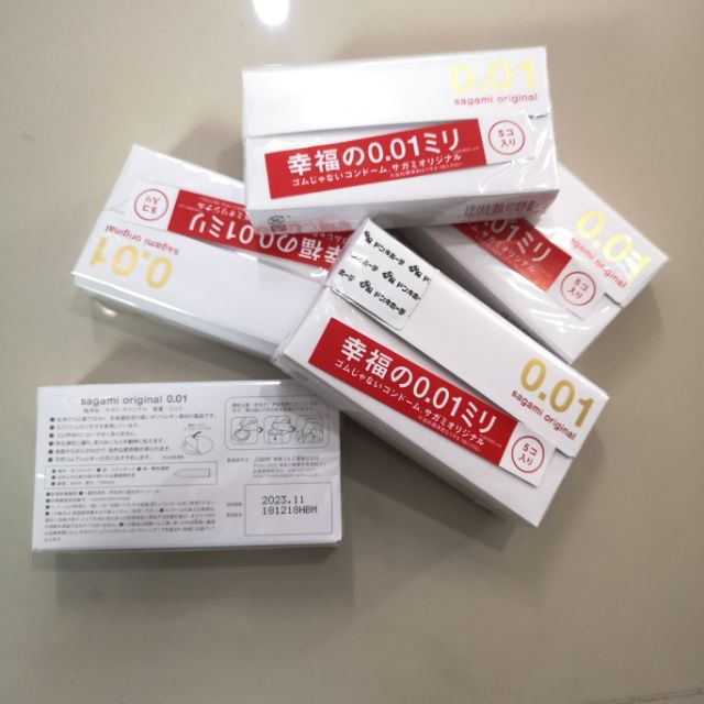 Sagami​ Original.0.01 ถุงยางอนามัย