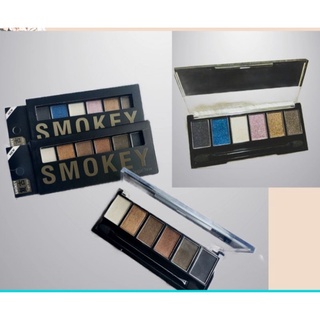 eyeshadow smokey pallet อายแชโดว์ smokey เนื้อแมท