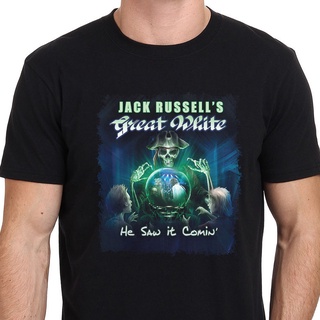 เสื้อยืด ลาย Jack Russells Great White Tour