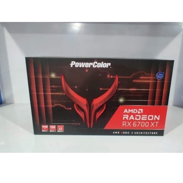 การ์ดจอ RX 6700XT 12GB มือหนึ่งประกันศูนย์ SVOA 3ปีเต็ม POWER COLOUR RED DEVIL