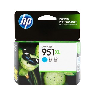 ตลับหมึกอิงค์เจ็ท สีฟ้า HP 951XL (CN046AA) /HP 951XL Cyan Ink Cartridge (CN046AA)