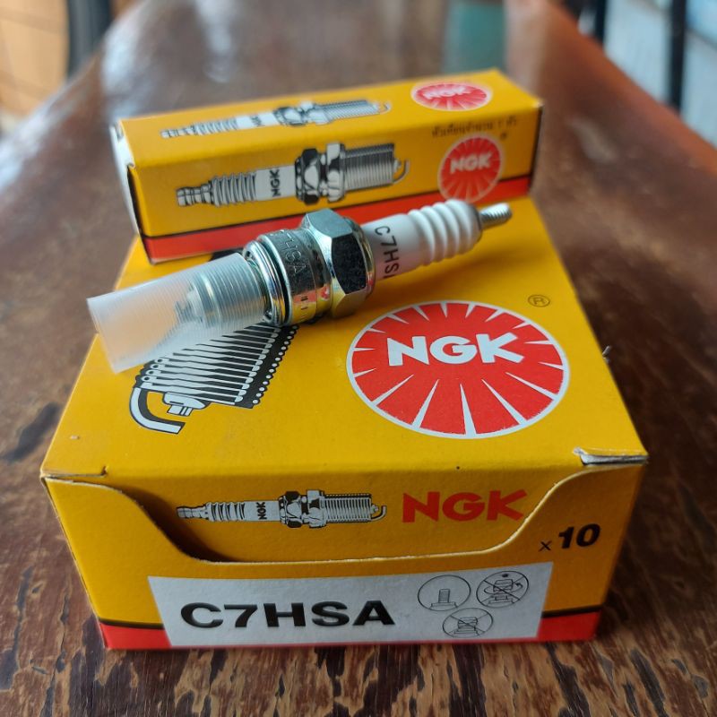 NGK หัวเทียน แท้ !!! สำหรับรถจักรยานยนต์ (C7HSA)