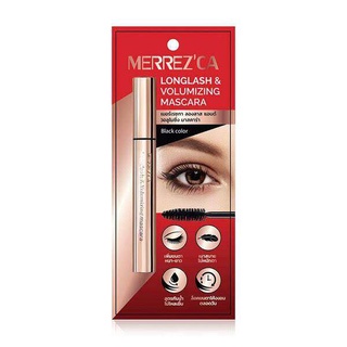 Merrezca Longlash &amp; Volumizing Mascara 6.5g