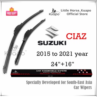 Suzuki Ciaz ใบปัดน้ําฝนสําหรับ 2015 To 2021 Year Ciaz ที่ปัดน้ําฝนซิลิโคนรูปกล้วยสําหรับ Kuapo Wifer