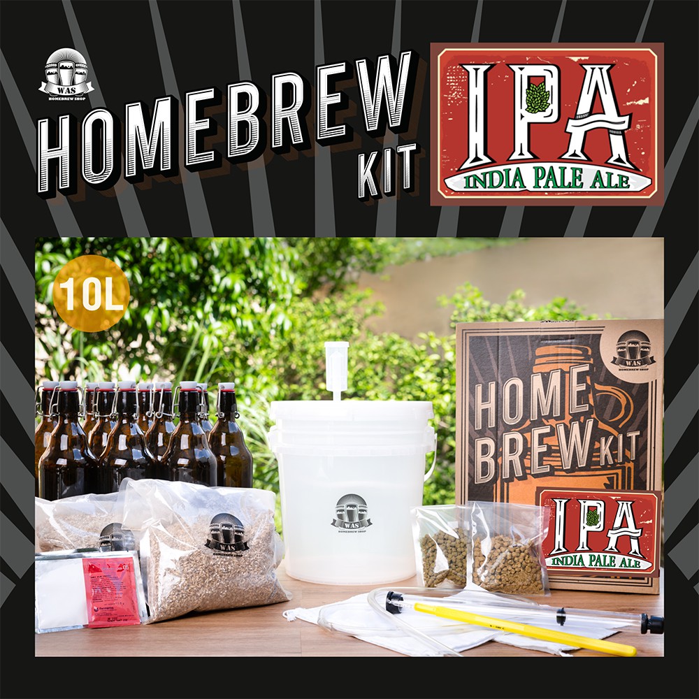 WAS HOMEBREW KIT IPA 10Liters วอส​ โฮมบรูวคิท 10ลิตร ชุดเริ่มต้น IPA