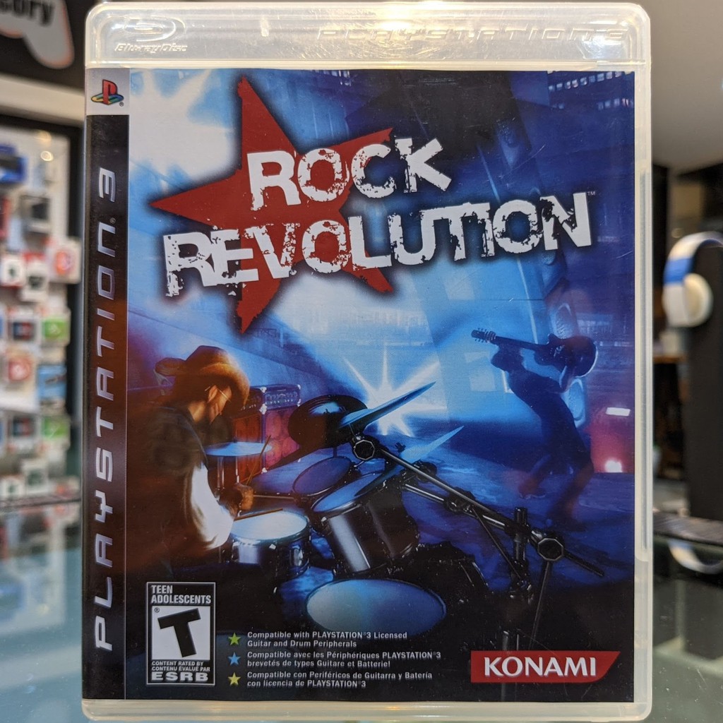 (ภาษาอังกฤษ) มือ2 PS3 Rock Revolution แผ่นPS3 เกมPS3 มือสอง (เล่น2คนได้)