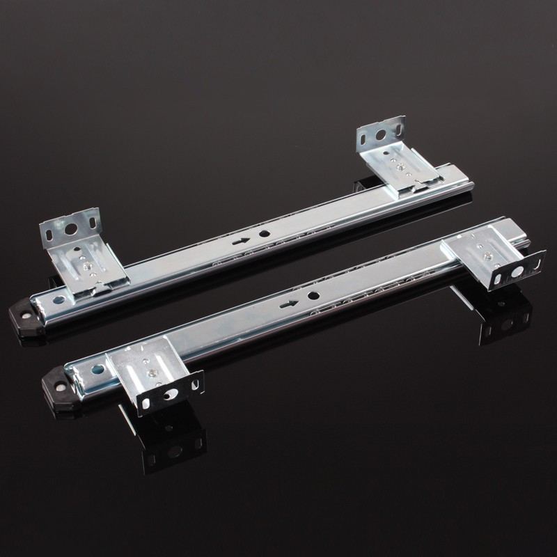 ღღSpot computer keyboard tray track computer desk slide rail hoisting slide drawer keyboard rack