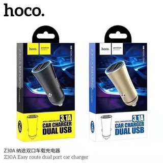 Hoco รุ่นZ30 Car Changer Dual USB 3.1A