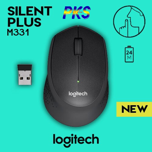 เมาส์ไร้สาย Logitech M331 - สินค้าของแท้