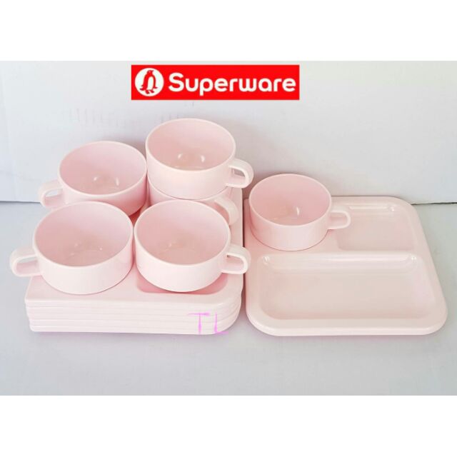 แก้วกาแฟพร้อมถาด=12ชิ้น (แก้ว6ใบ+ถาด6ใบ) ซุปเปอร์แวร์เกรดA