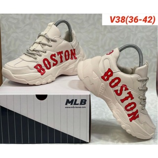 รองเท้าผ้าใบ MBL Boston รองเท้าแฟชั่นผู้หญิงและผู้ชาย​ มี​ 3​ สี​ สินค้าพร้อม​ส่ง​