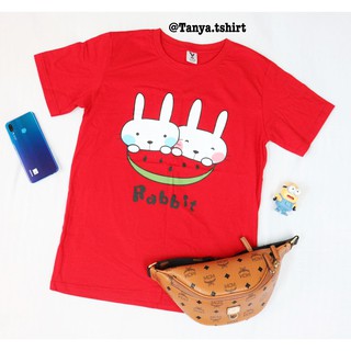 เสื้อยืดลายการ์ตูนกระต่ายน้อย Rabbit