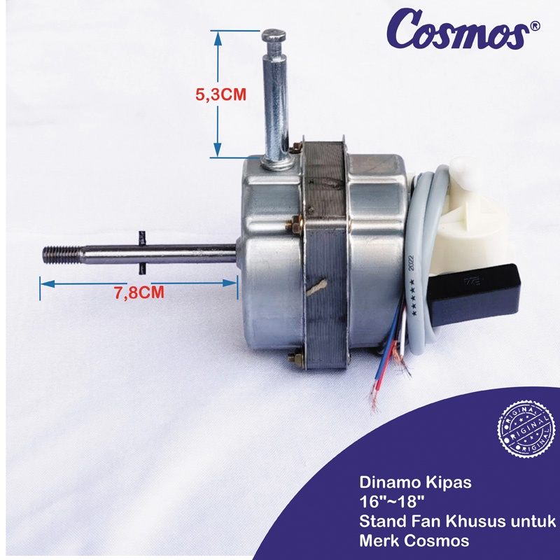 MESIN DYNAMO MOTOR COSMOS FAN STAND FAN DYNAMO FAN DYNAMO STAND FAN DYNAMO
