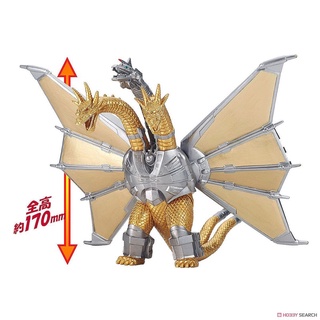 ซอฟท์ก๊อตซิล่า ก็อตซิลลา Movie Monster Series Godzilla Mecha King Ghidorah Soft Vinyl