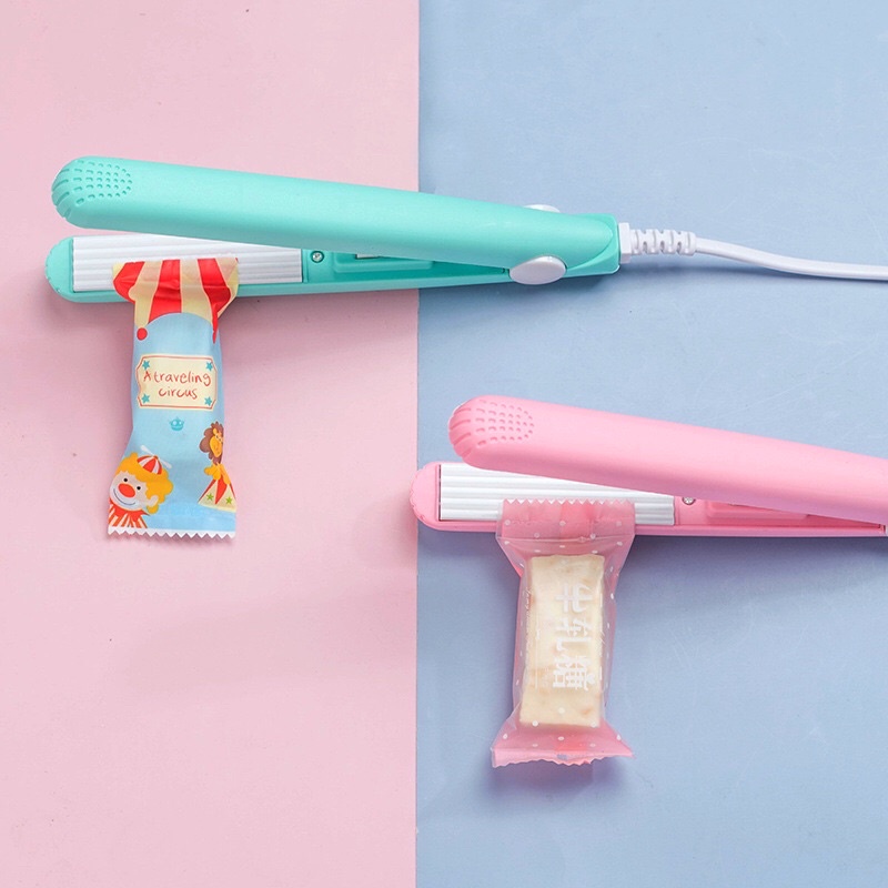 ที่ซีลมือถือสำหรับซีลถุงขนม ที่ซีลมือถือ ที่ซีลปากถุง ที่หนีบถุง เครื่องซีลถุงขนาดเล็ก