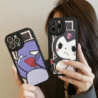 เคสโทรศัพท์หนัง ซิลิโคน ลายการ์ตูนคุโรมิ B19 สําหรับ VIVO Y75 Y76 Y15A Y21 Y21T Y33s Y50 Y30 Y30i Y17 Y12 Y15 Y19 Y20 V23e V23 V9 V11i V15 V20 V23 V25 Pro X50 X60 X70 X80 T1 S1 Pro