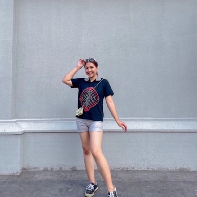เสื้อยืดคอโปโลมัดย้อม thumbnail 3