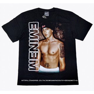 เสื้อยืดโอเวอร์ไซส์เสื้อยืด Eminem t- shirts rapperS-3XL