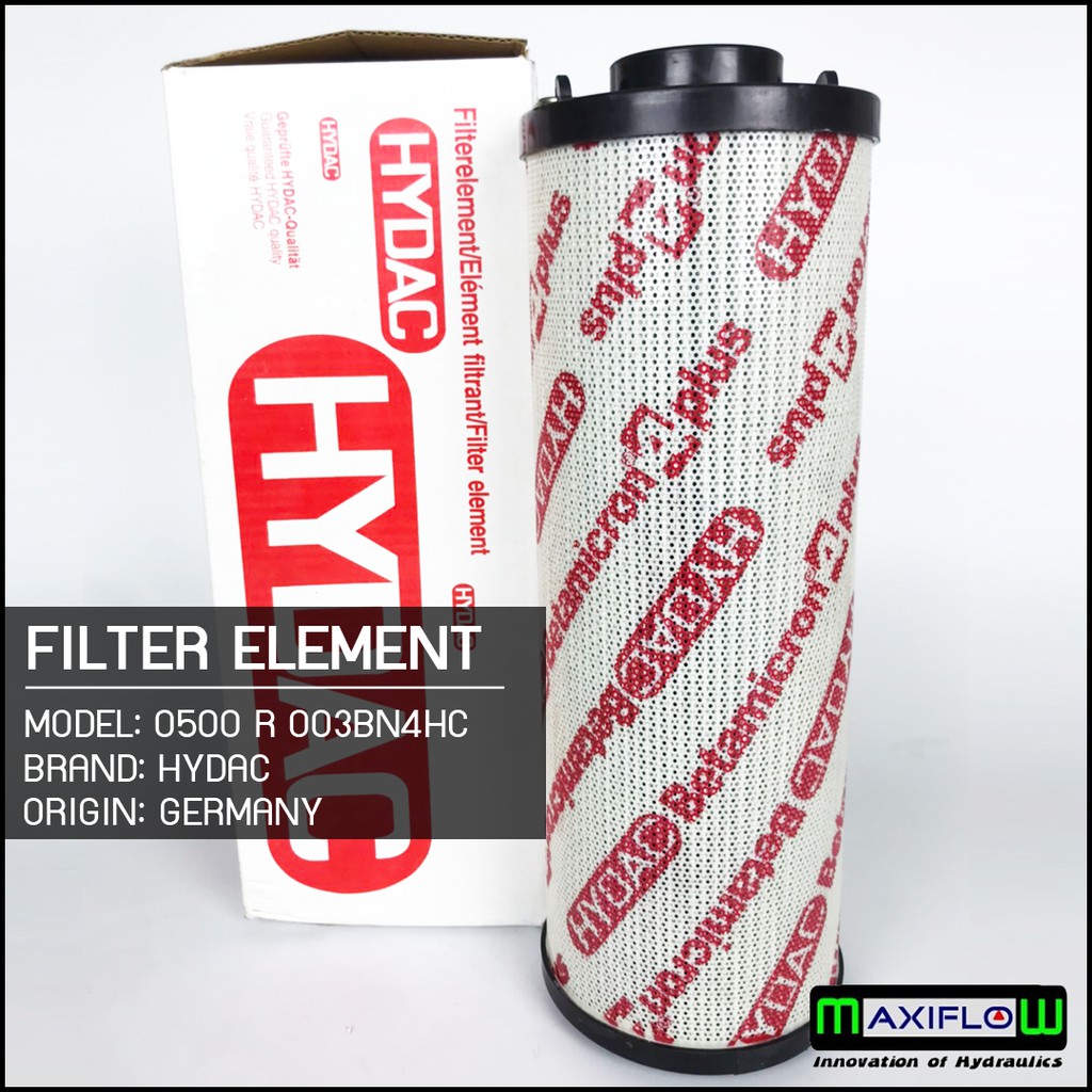 Hydac Hydraulic Filter Element (Model 0500 R 003BN4HC) Shopee Thailand