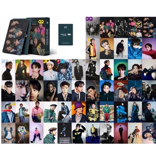 🍀พร้อมส่ง🍀Lomo Card Kpop BTS VUGUE&amp;GQ 2022 54 ใบ/กล่อง