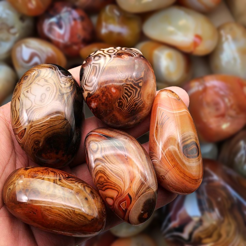 1ชิ้นโมราธรรมชาติหินขัดตัวอย่างคอลเลกชันพลังงานนิลเรกิรักษาตกแต่งบ้านภูมิทัศน์หิน - รูปที่ 3