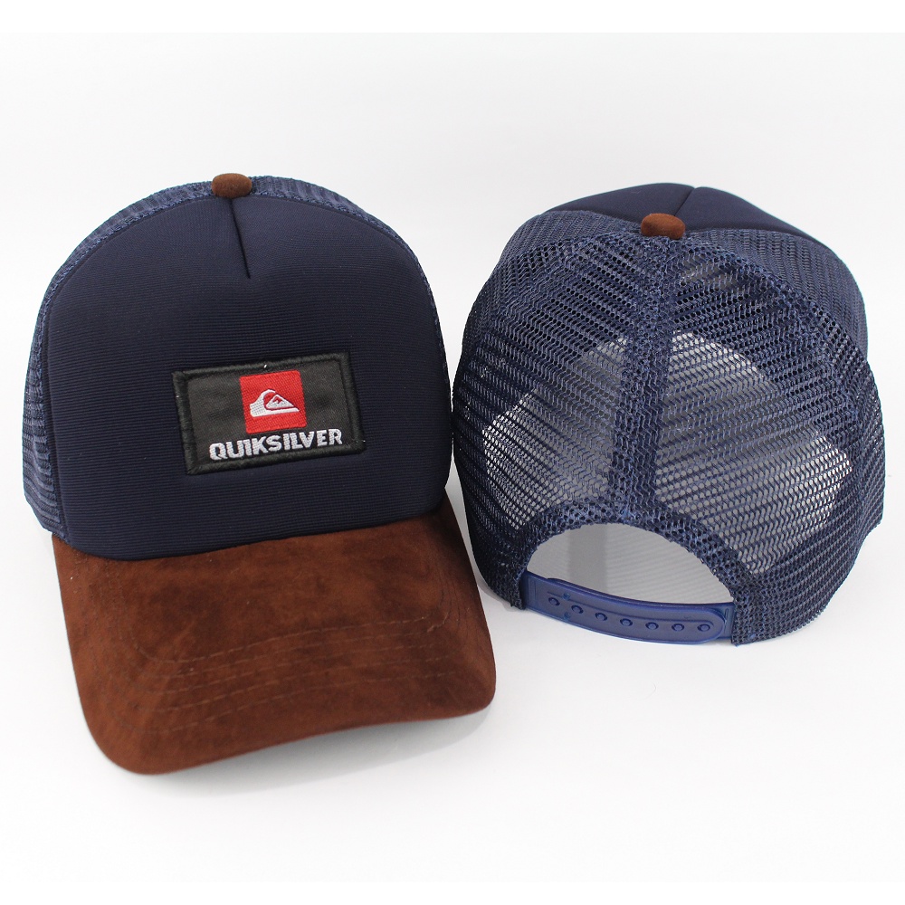 Quicksilver 04 HAT - QUICKSILVER SNAPBACK - TRCKER HAT - หมวกผู้ชาย - MENS SNAPBACK - NET HAT - MENS