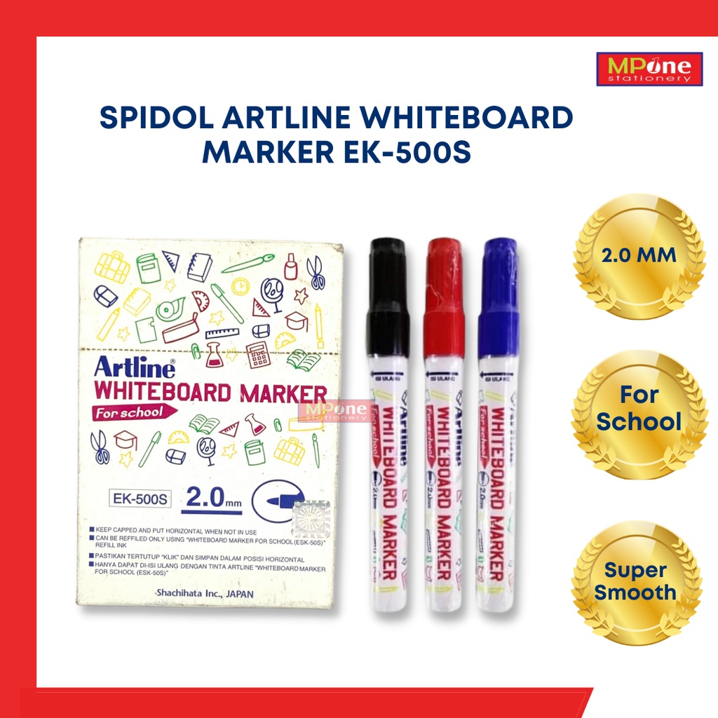 ปากกาไวท์บอร์ด Artline / ปากกาไวท์บอร์ด / เครื่องหมายโรงเรียน Artline