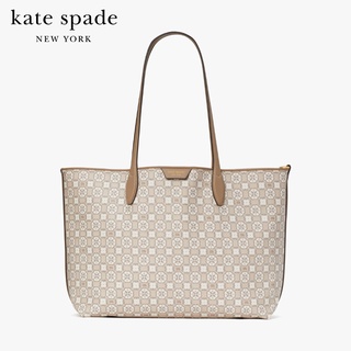 KATE SPADE NEW YORK SPADE FLOWER MONOGRAM COATED CANVAS SUTTON MEDIUM TOTE K9026 กระเป๋าถือ