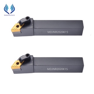 Phoenixtech Turning Holder ด้ามกลึง MDJNR-2020K15 ด้ามจับมีดกลึง ด้ามจับเม็ดมีดกลึง อุปกรณ์งานกลึง Lathe Cutting Tool