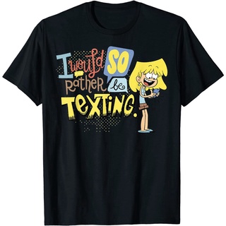 เสื้อยืดผ้าฝ้าย เสื้อยืดคอกลม แขนสั้น ผ้าฝ้าย 100% พิมพ์ลายแอนิเมชั่น The loud house แฟชั่นฤดูร้อน สําหรับผู้ชาย