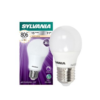 SYLVANIA หลอดไฟ LED 11W. รุ่น ECO TOLEDO A60 Yll WW. สีขาว