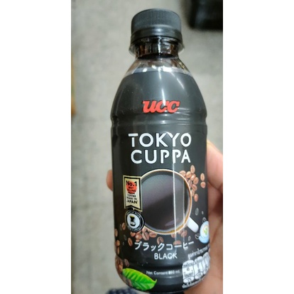 Ucc Tokyo Cuppa Black Coffee โตเกียว คัฟป้ากาแฟปรุงสำเร็จพร้อมดื่ม ตรายูซีซี 250ml.