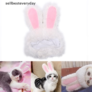 SETH Cat bunny rabbit ears hat pet cat cosplay costumes for cat small dogs party Vary