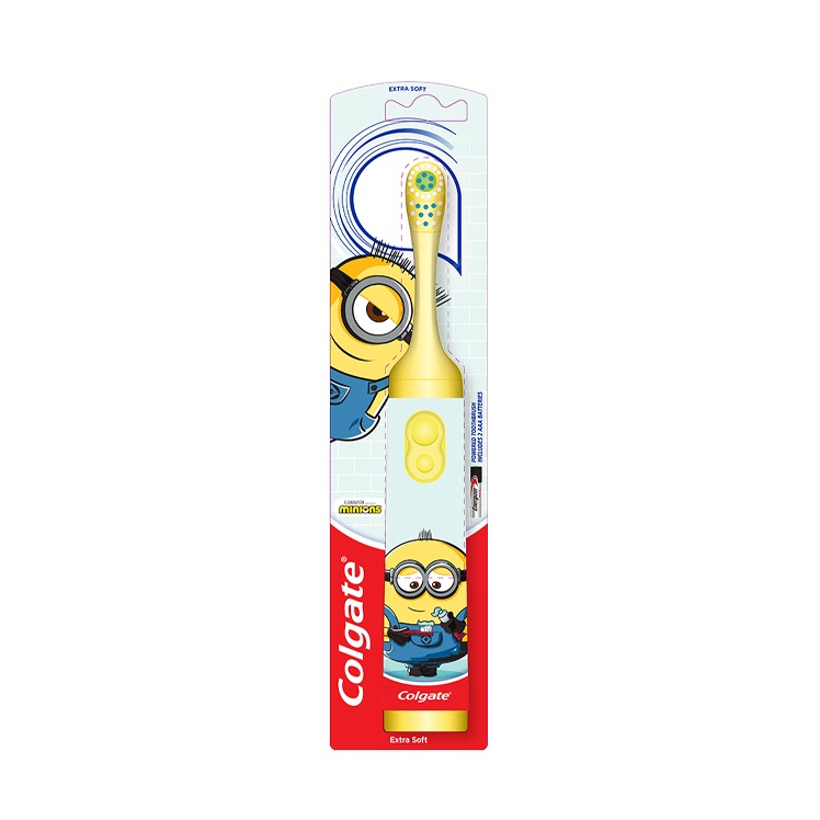 Colgate คอลเกต แปรงสีฟันไฟฟ้าเด็ก มินเนียนส์ คละสี คละลาย