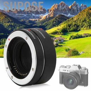 Supose FX1 Auto Focus Macro Extension Tube Adapter Ring 10mm+16mm For Fujifilm FX Mount