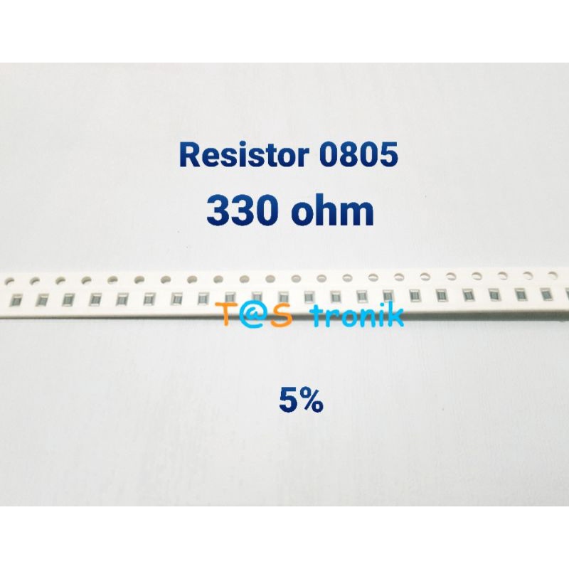 (10 ชิ้น) ตัวต้านทาน SMD 330 470 โอห์ม 0805 330R 470R โอห์ม SMD 08805