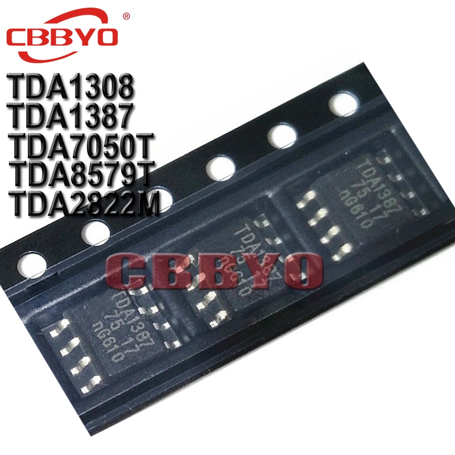 10pcs TDA1308 SOP-8 TDA 1308 TDA1308T TDA1387 TDA1387T TDA7050T TDA8579T TDA2822M TDA2822M TDA2822M 