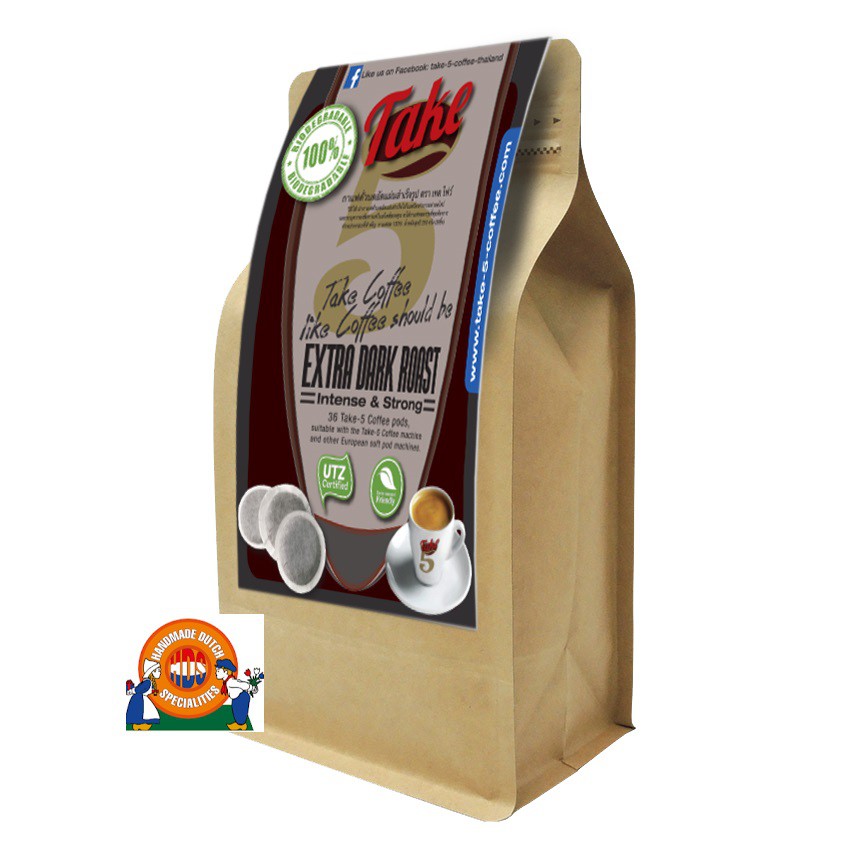 Senseo,Extra Dark Roast Coffee, 36 pods,  Weight 250 g. - European Coffee the Asian way กาแฟคั่วบดอั