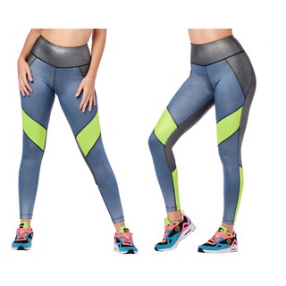 Zumba Hope High Waisted Ankle Leggings (กางเกงเลคกิ้งออกกำลังกายซุมบ้าและโยคะ)