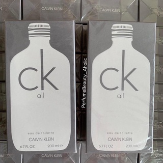 CK All 200ml. (EDT) กล่องซีล แท้100% เช็คสต็อกก่อนสั่งนะคะ