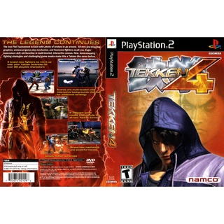 Tekken 4 แผ่นเกมส์ PS2