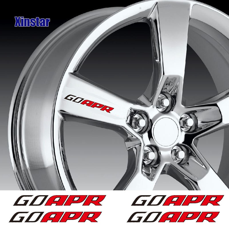 4pcs APR สติกเกอร์ขอบรถยนต์สําหรับ Volkswagen VW Golf 6 7 MK3 MK4 MK5 MK6 MK7 TDI R20 R32 GTI Polo C