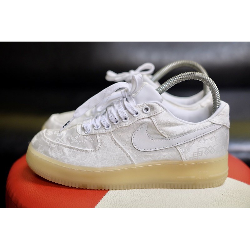 CLOT x Nike Air Force 1 Blue Silk Edison Chen CJ5290-400