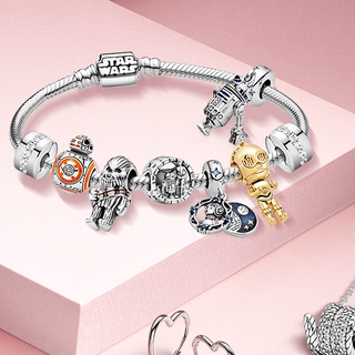 ส่งฟรี PANDORA SET กำไล STAR WARS สร้อยข้อมือ เครื่องประดับ