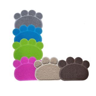 โปรโมชั่น : P095 พรมดักทรายแมวกันทรายเลอะด้านนอกสำหรับกระบะทรายแมว