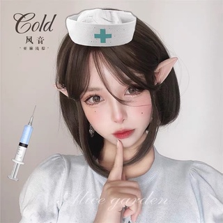 🧚🏻‍♀️ ส่งฟรี! วิกผมลอนเกาหลี รุ่น gold ยาว32 ซม. วิกผมสมจริง ไหมนุ่มมากก ☁️🧸