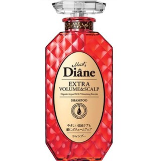 MOIST DIANE  แชมพู มอยส์ ไดแอน เอ็กซ์ตร้า วอลุ่ม แอนด์ สกัลป์ สูตรอาร์แกนออยล์ ออร์กานิค ชุดละ 2 ขวด ขวดละ 450 มิลลิลิตร